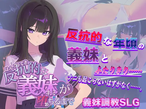 直到反抗的义妹(你)堕落为止 反抗的な義妹(きみ)が堕ちるまで PC端 AI汉化更新版 预览图
