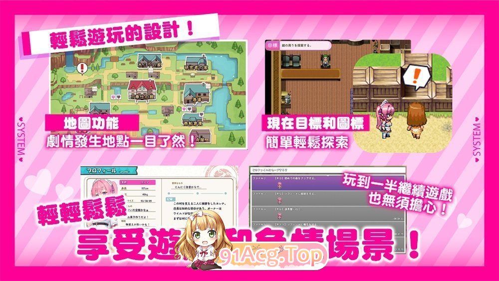 艾蕾娜的侍奉诱惑！STEAM官方中文完整版本 PC端 官中完整版 预览图