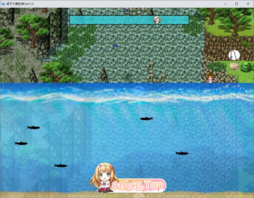 乡村的咚钓 挂载AI汉化版 PC端 预览图