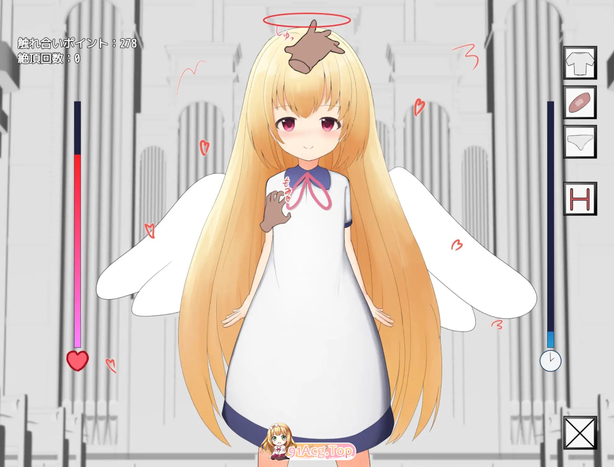 心跳触摸小天使/どきどきおさわり小天使ちゃん 双端 汉化版 预览图