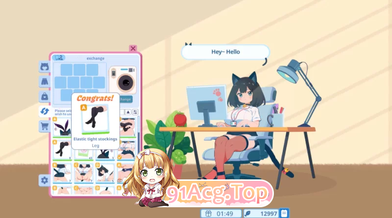 新作PCSLG官中 你同事 With Your Coworker 同僚猫のナイショなところ PC端 官中更新版 预览图