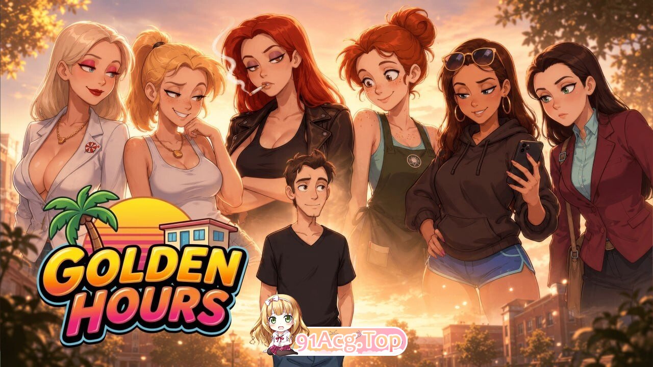 SLG [SLG/2D/欧美]黄金时刻Golden Hours V0.5.4 双端 汉化版 预览图