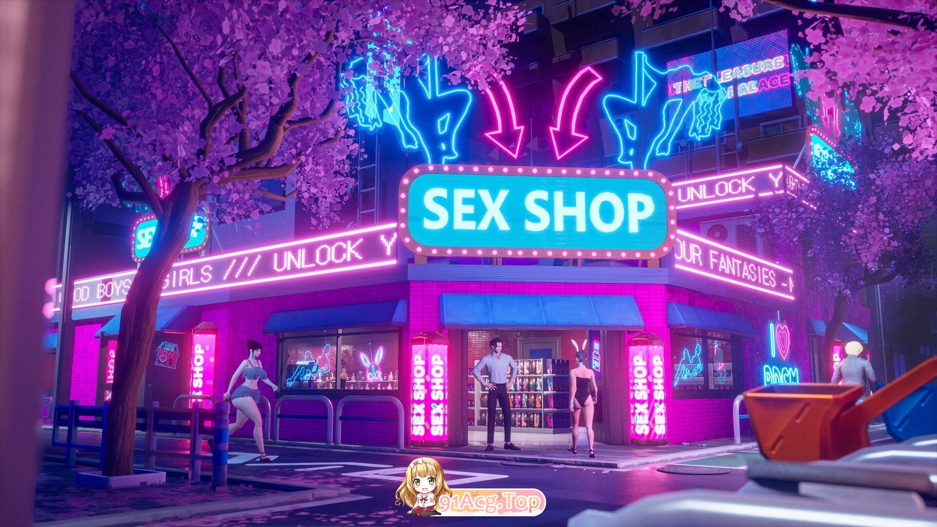 性商店模拟器：罪恶女孩 Sex Shop Simulator: Sinful Girls v1.1 PC端 官中无码 预览图
