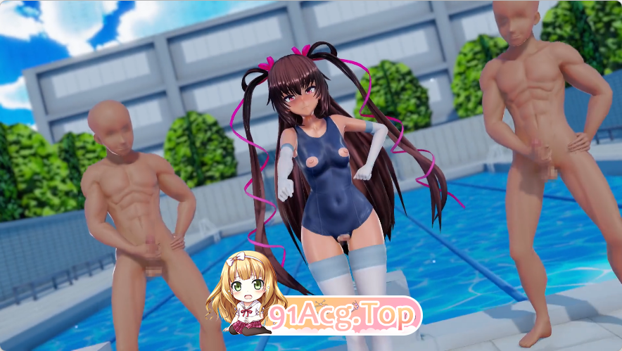 对魔忍同人/3D/精致建模/精品/MMD/死库水 skbクラブ (skbのちから)学校泳装雪风酱的出道 动漫视频 预览图