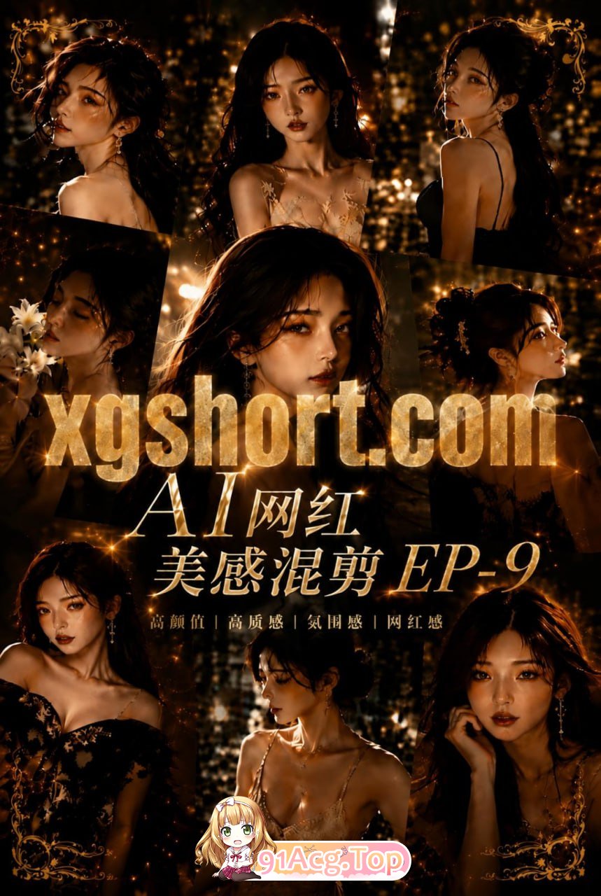 AI短剧-AI网红美颜感音画混剪EP1-9-超长102分钟 动漫视频 预览图