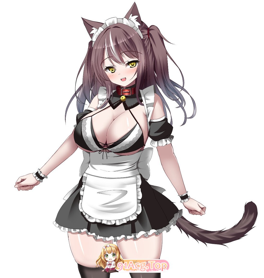 我开始养一只猫耳女仆当宠物~和猫耳女仆的甜蜜同性生活~ 猫耳メイドを飼いはじめました ～猫耳メイドとのイチャラブ同性生活～ PC端 日文原版 预览图