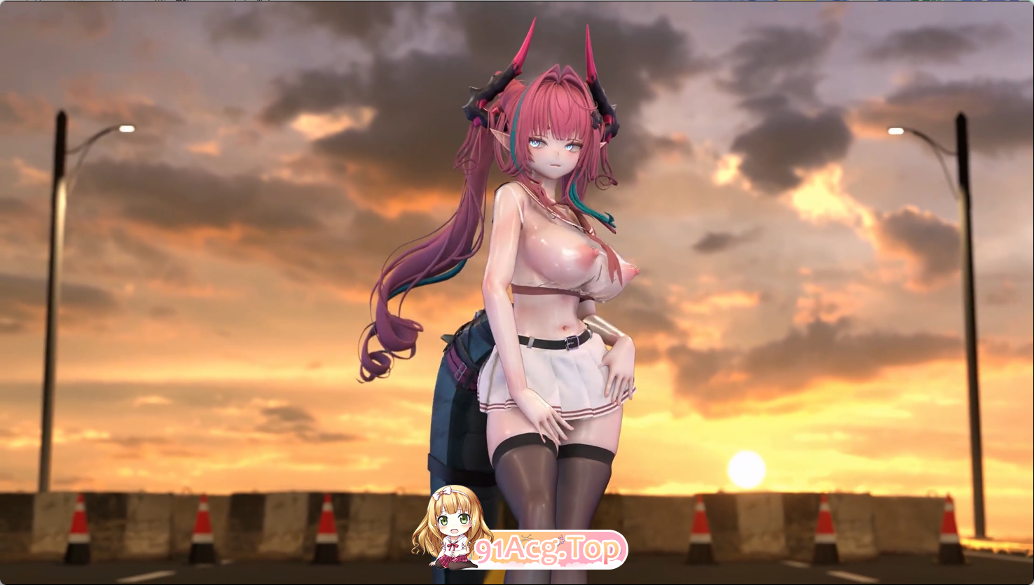 终末地同人/3D/神作/舞蹈/浅色造型明日方舟：终末地伊冯舞蹈两部 动漫视频 预览图