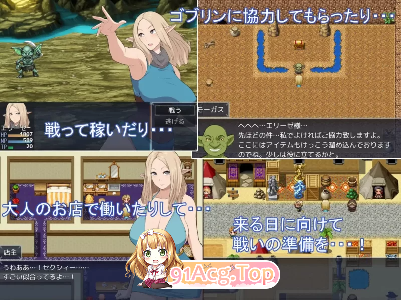 冒险者艾莉泽 某个村庄里发生的事 冒険者エリーゼ PC端 更新版 预览图