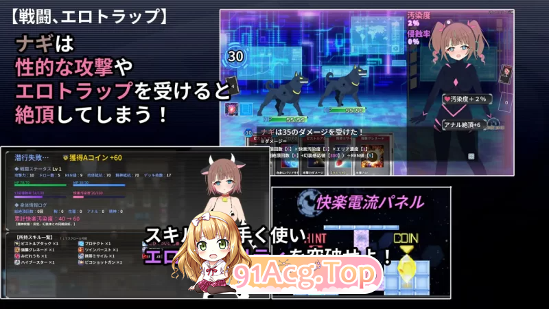 幻装少女凪 赛博剧情陷阱地下城潜行录 v1.10 PC端 汉化更新版 预览图