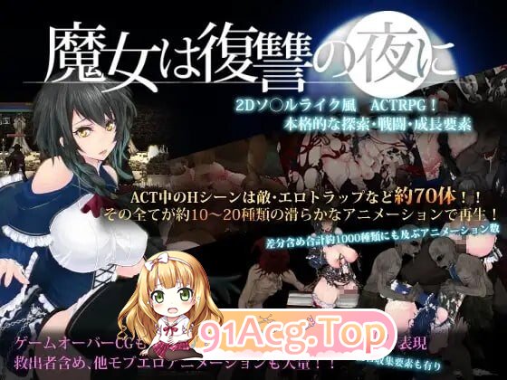 ACT [ACT/2D/日式/生肉]魔女与复仇之夜 魔女は復讐の夜に v1.07 PC端 完整版 预览图