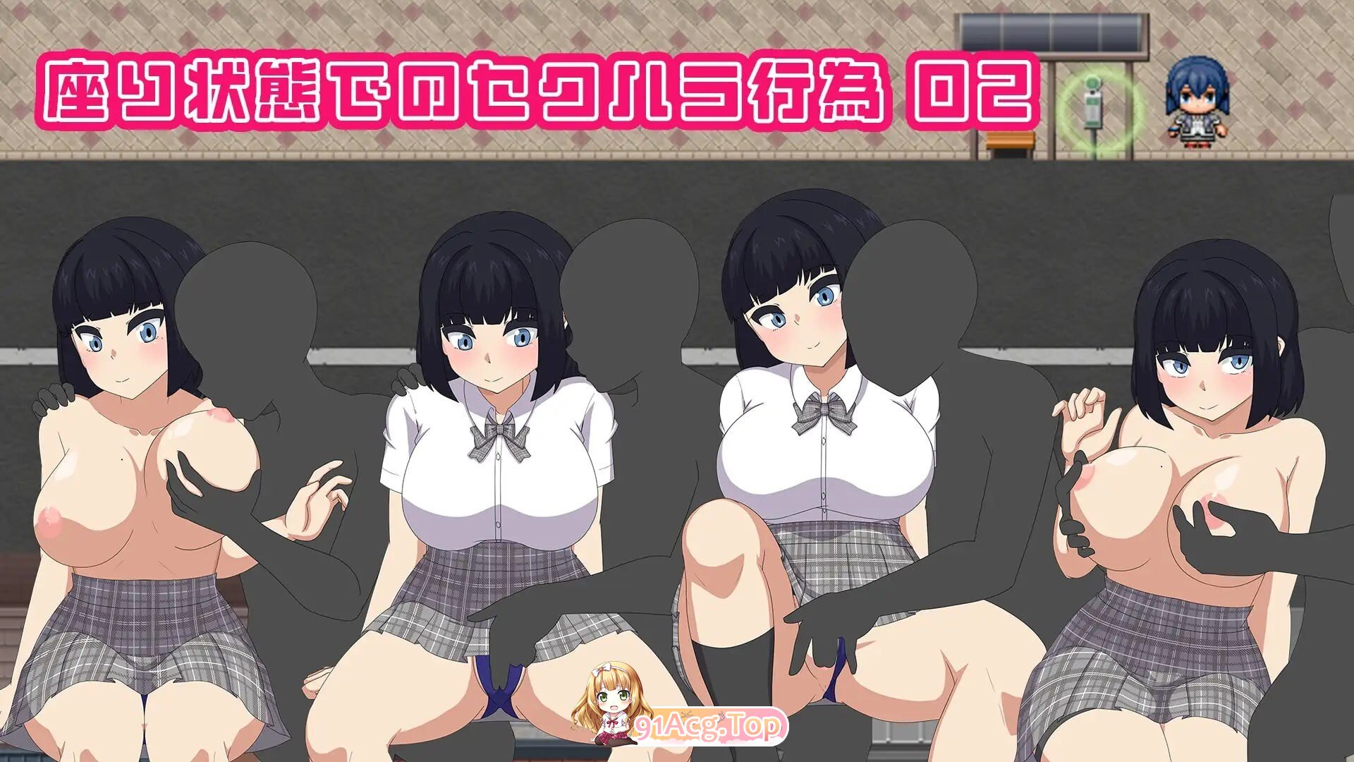 角色造型体高中 校园生活露出RPG NAKED HIGHSCHOOL 学園生活露出RPG v1.20 PC端 汉化版 预览图