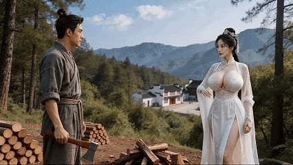 AI 真人短剧——《我和三个奶妈下副本》第二集 动漫视频 PC端 预览图