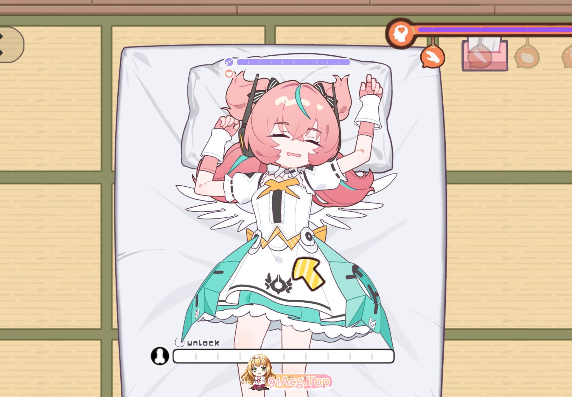 睡眠○ ～与地下偶像们的合宿生活～ 睡眠○ ～地下アイドルたちとの合宿生活～ 官方中文版+全解锁 PC端 官中版 预览图
