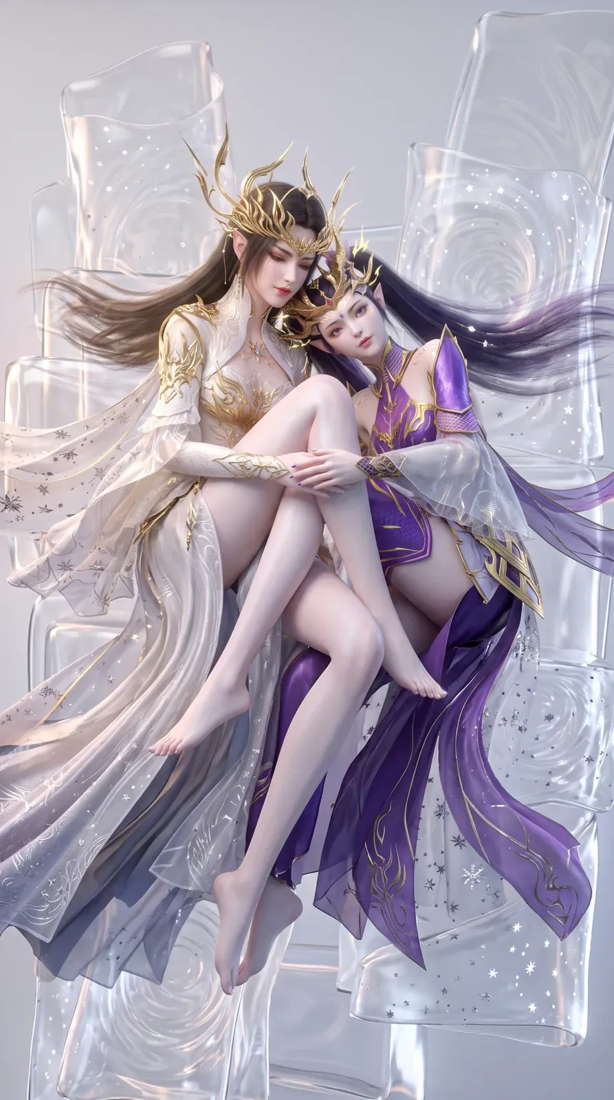美杜莎&紫妍-斗破苍穹 套图 预览图