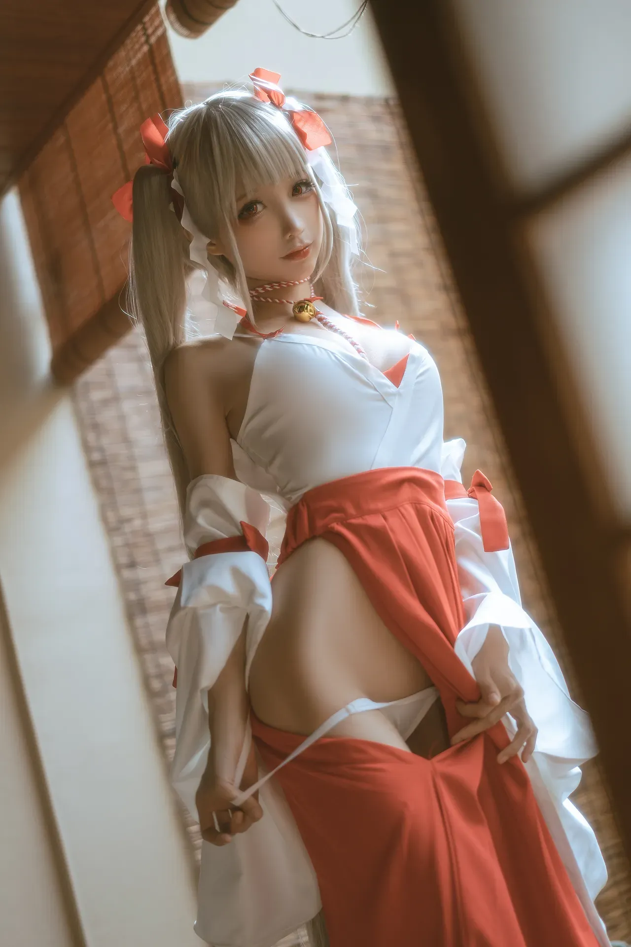 『套图』可畏 巫女 - 蠢沫沫 套图 预览图