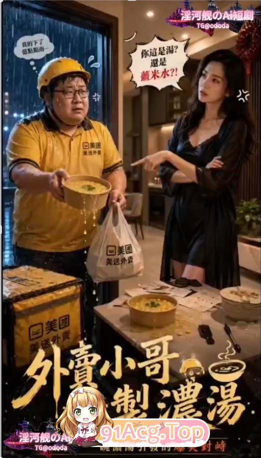 AI短剧-外卖小哥的特制浓汤1-4 动漫视频 PC端 预览图