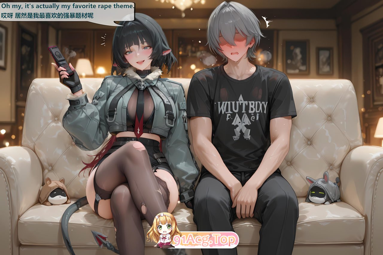 AI/神奇牛子 中-EN-简·杜与哲 漫画图集 PC端 预览图