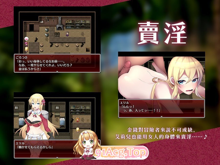初出茅庐的艾莉儿与色色的遭遇～龙之牙冒险谭～ PC端 官中版 预览图