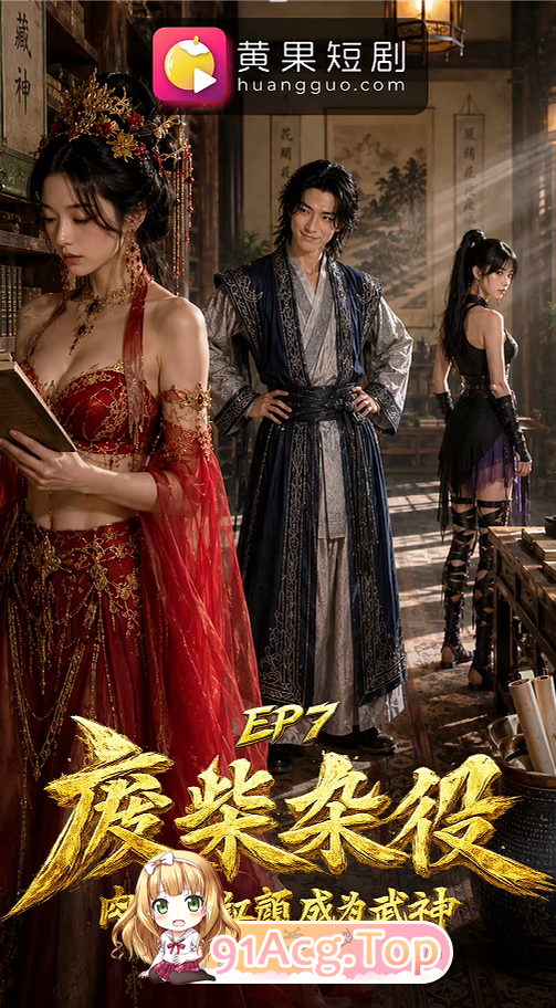AI短剧-废材杂役第7集 动漫视频 PC端 预览图