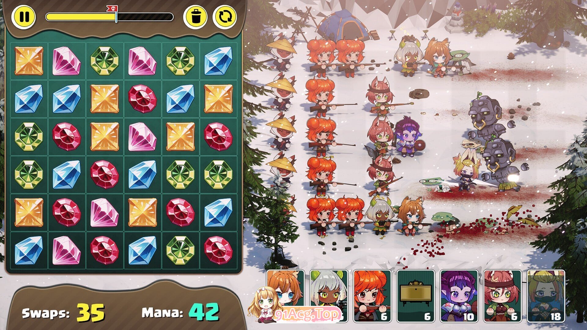 后宫大战僵尸 多角色关系 vs Zombies v1.0 PC端 官中高清版 预览图