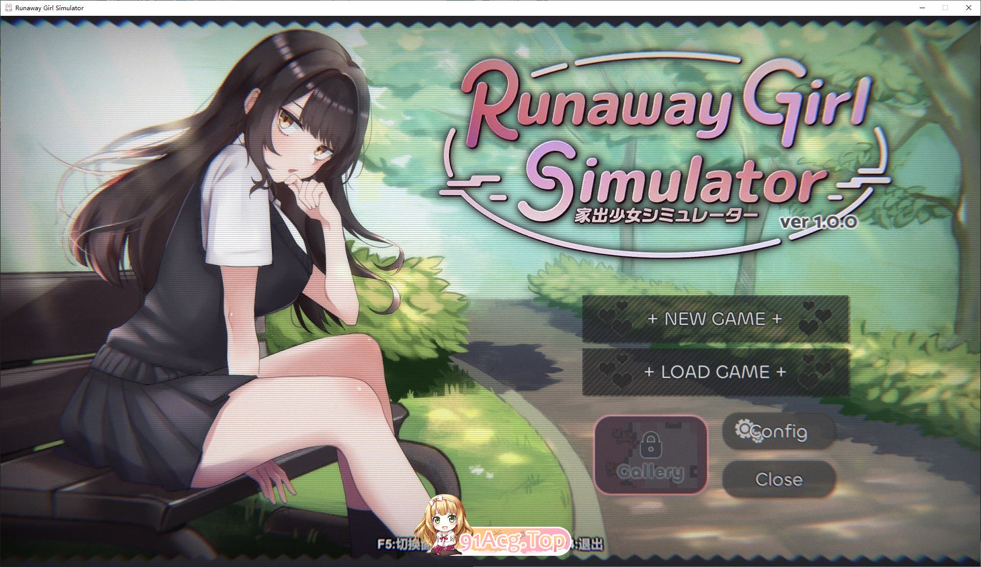 家出少女模拟器 Runaway Girl Simulator Ver1.2.0 AI优化汉化版 去码版 PC端 预览图