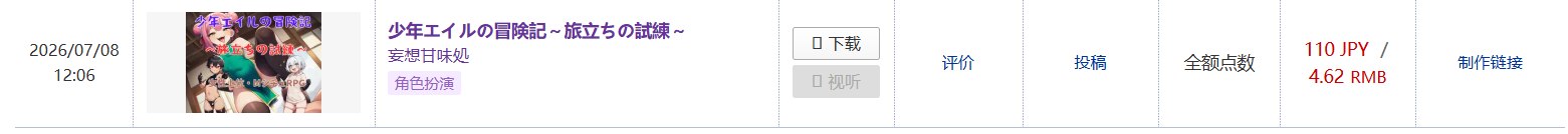 少年エイルの冒険記～旅立ちの試練～ver1.2+青年キースの冒険記～パティシエへの道～ PC端 预览图