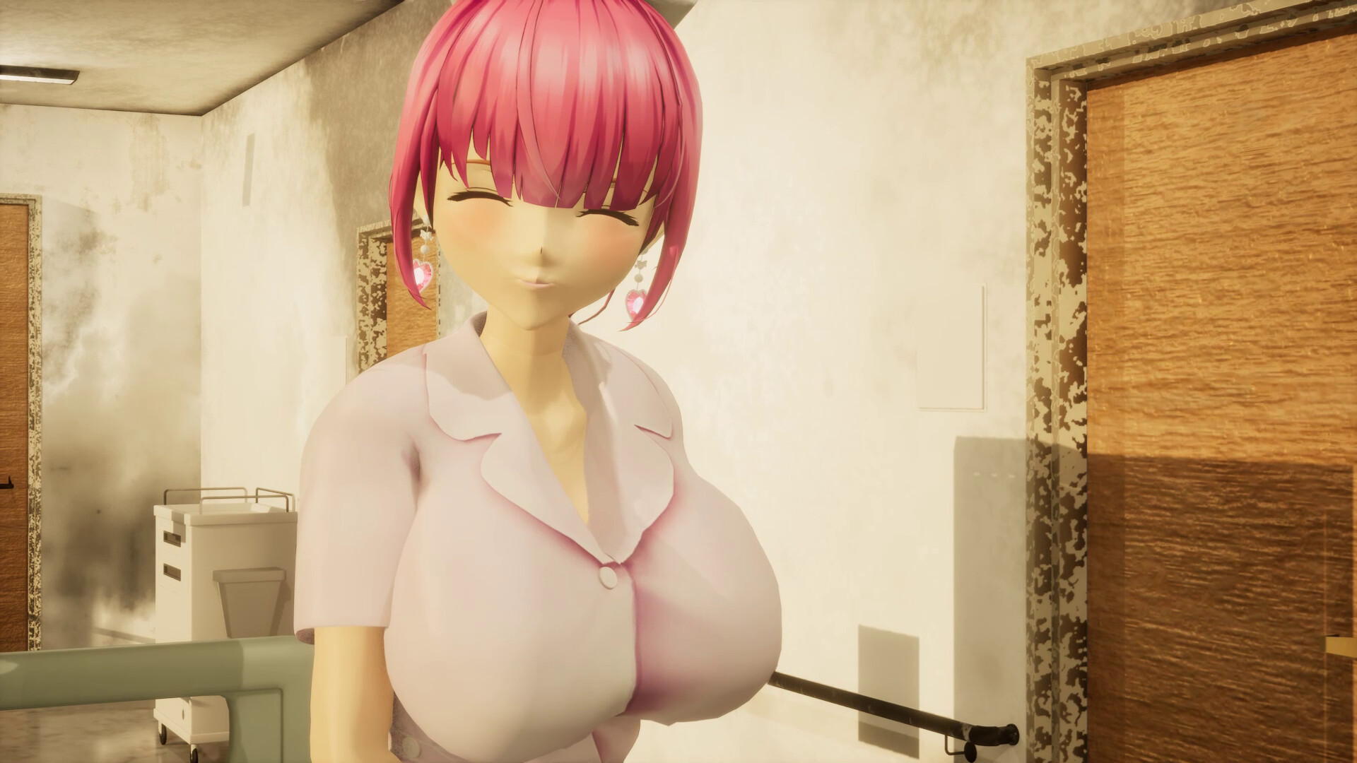 性欲处理专门病房的丰满身形护士露娜酱的画面素材治疗!～3D游戏动画～ PC端 官中版 预览图