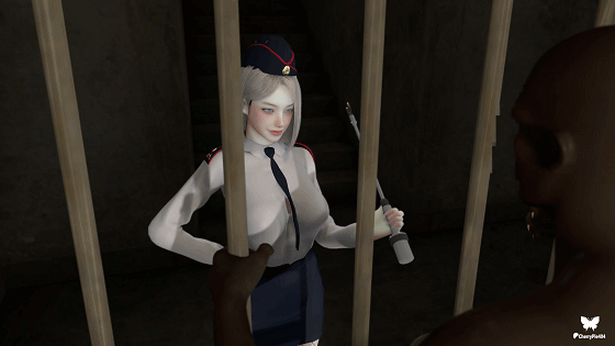 VAM CherryPie404 6月新作：prisoner and dog 性感女狱警被黑人囚犯俘虏冲突互动 动漫视频 预览图