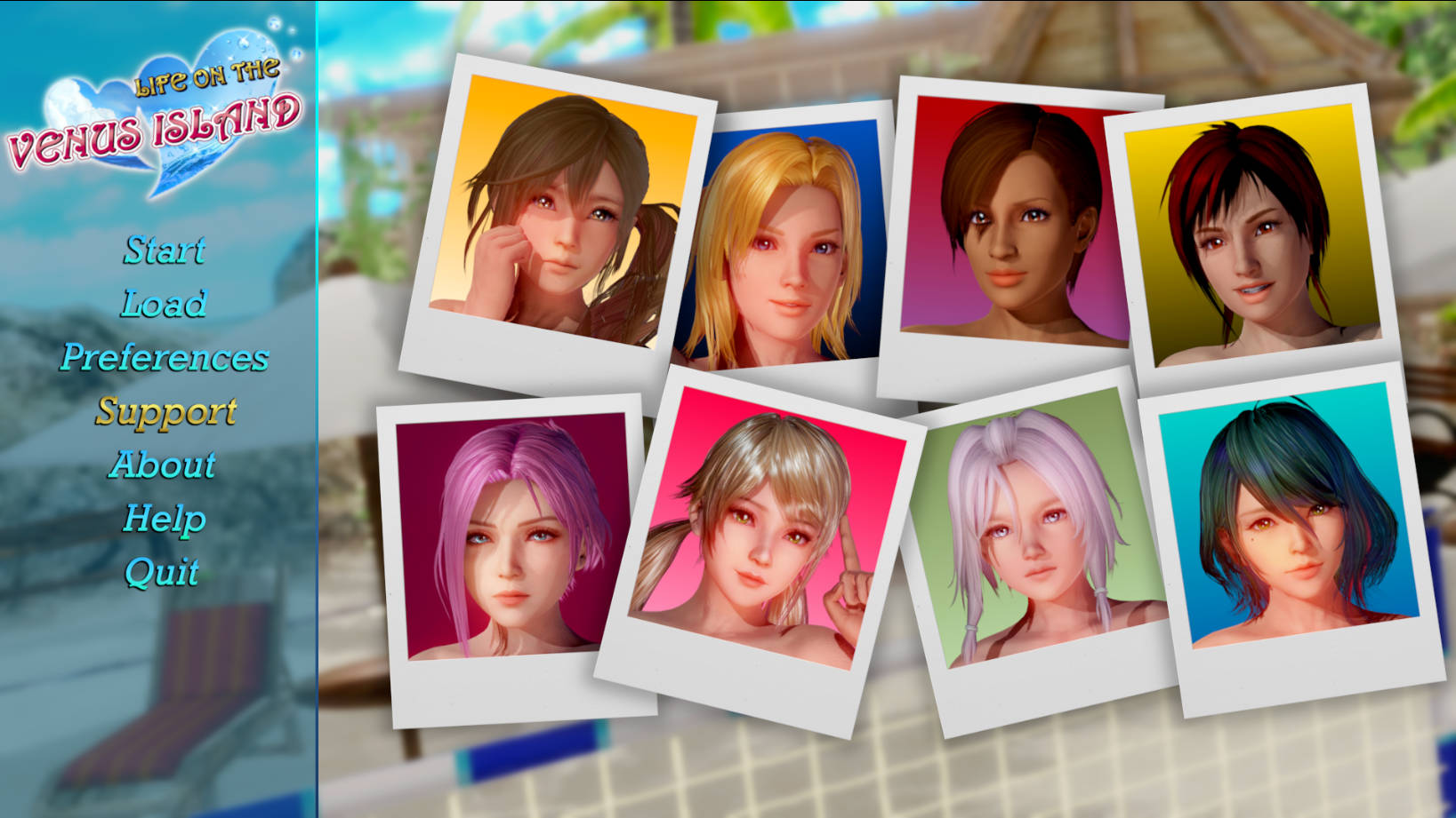 维纳斯岛上的生活 Life on the Venus Island v0.4 双端 汉化版 预览图