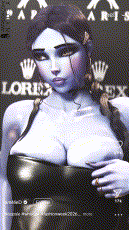 3D4月-黑百合-抖音风 动漫视频 预览图