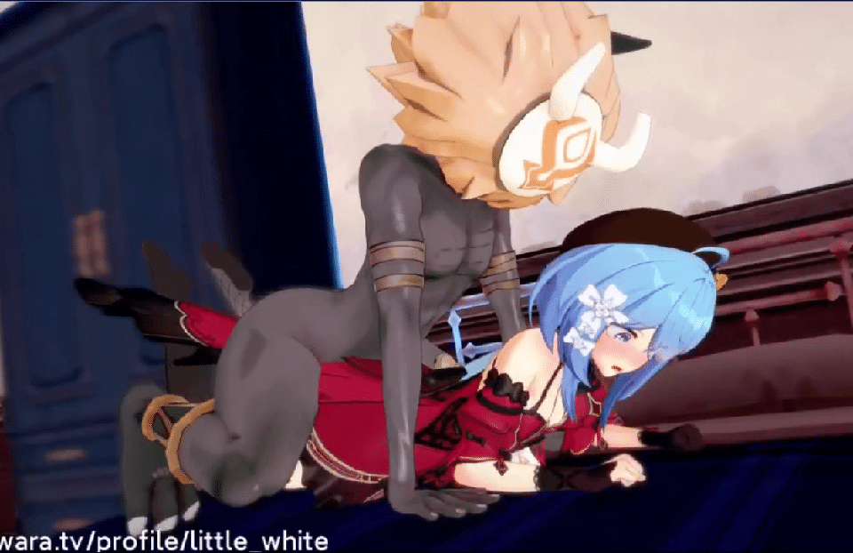 MMD Little White 3月23崩坏NTR 落入陷阱沦为妊娠工具的格蕾修 动漫视频 预览图