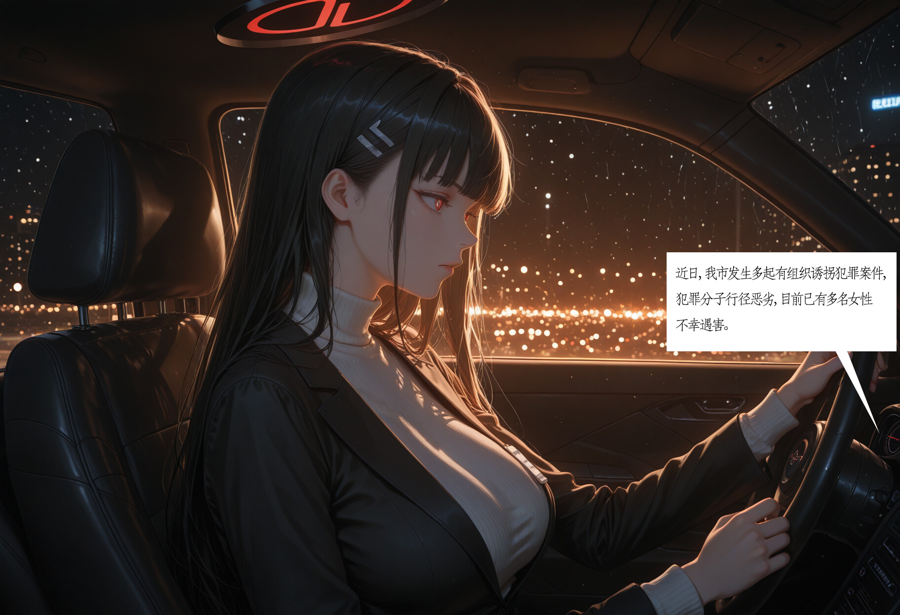 AI/中文 TCLRealAI 蔚蓝档案同人调月莉音調月リオ 漫画图集 预览图