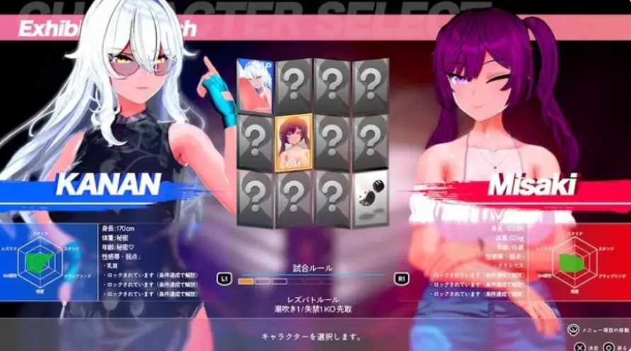女同格斗 va0.5e 官方中文版 PC端 官中版 预览图