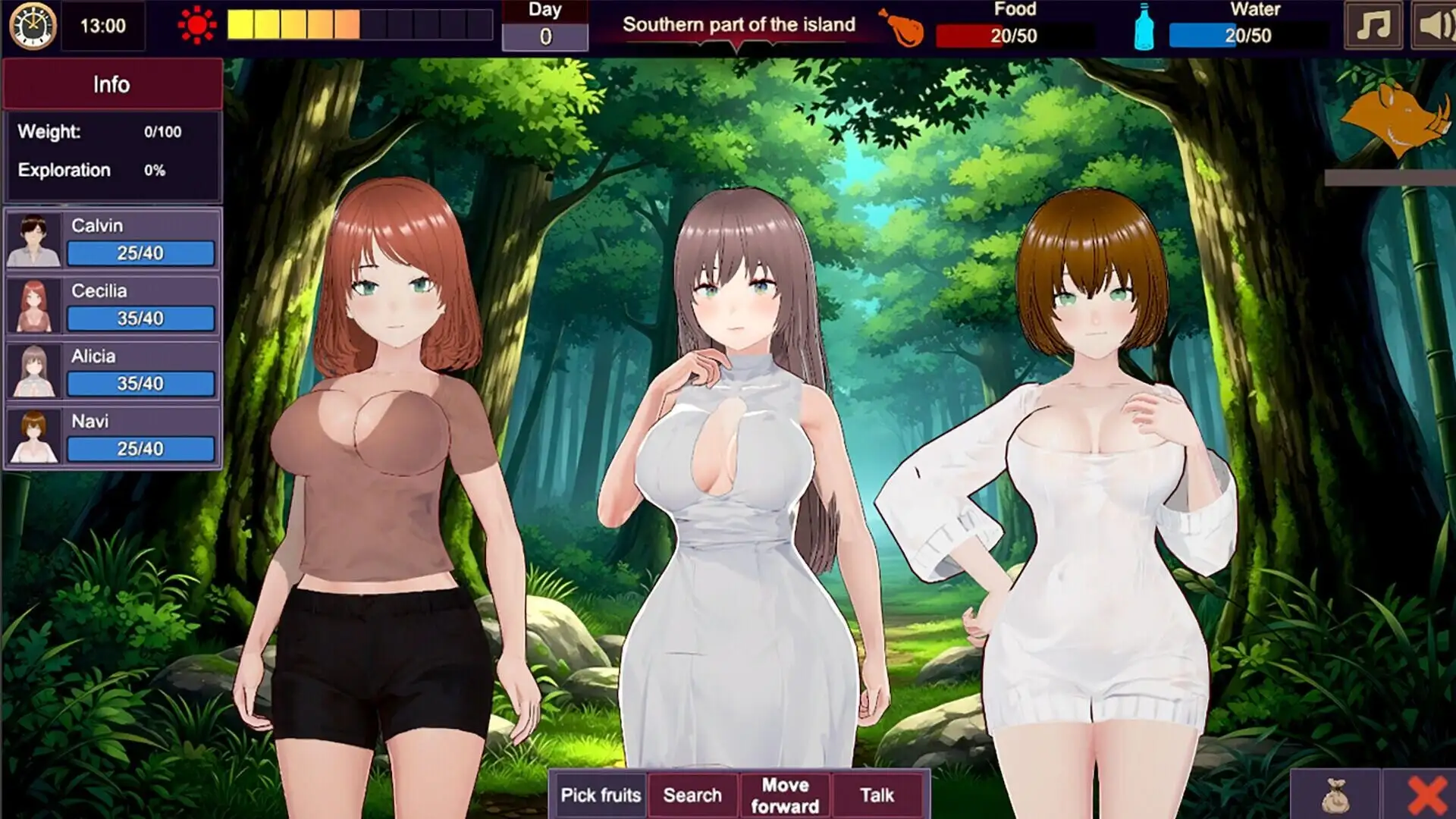 欲望绽放的荒岛 v1.0.0 PC端 官中高清版 预览图