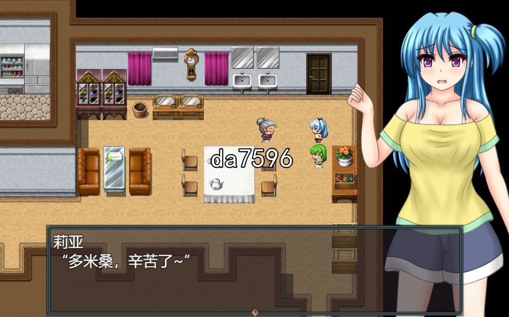 看板娘和小劳动 机翻版 PC端 预览图