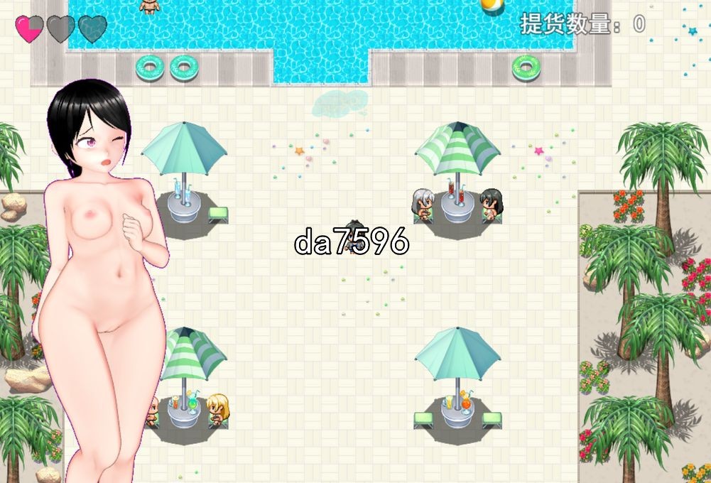 在游泳池的离谱工作!？2 プールのおしごと! 2 机翻版 PC端 预览图