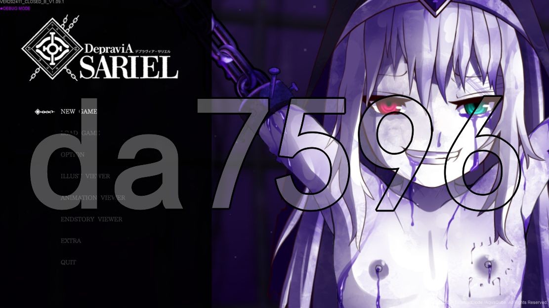 DepraviA SARIEL 先行版 Ver-202411_β_1.09 生特别版本 1 PC端 更新版 预览图