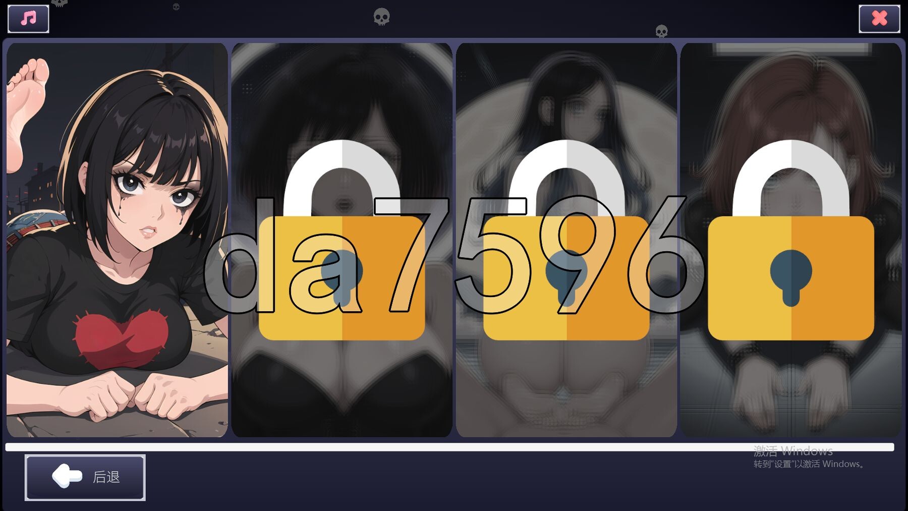 Hentai Senpai: Goth Feet STEAM官方中文高清版 PC端 官中高清版 预览图