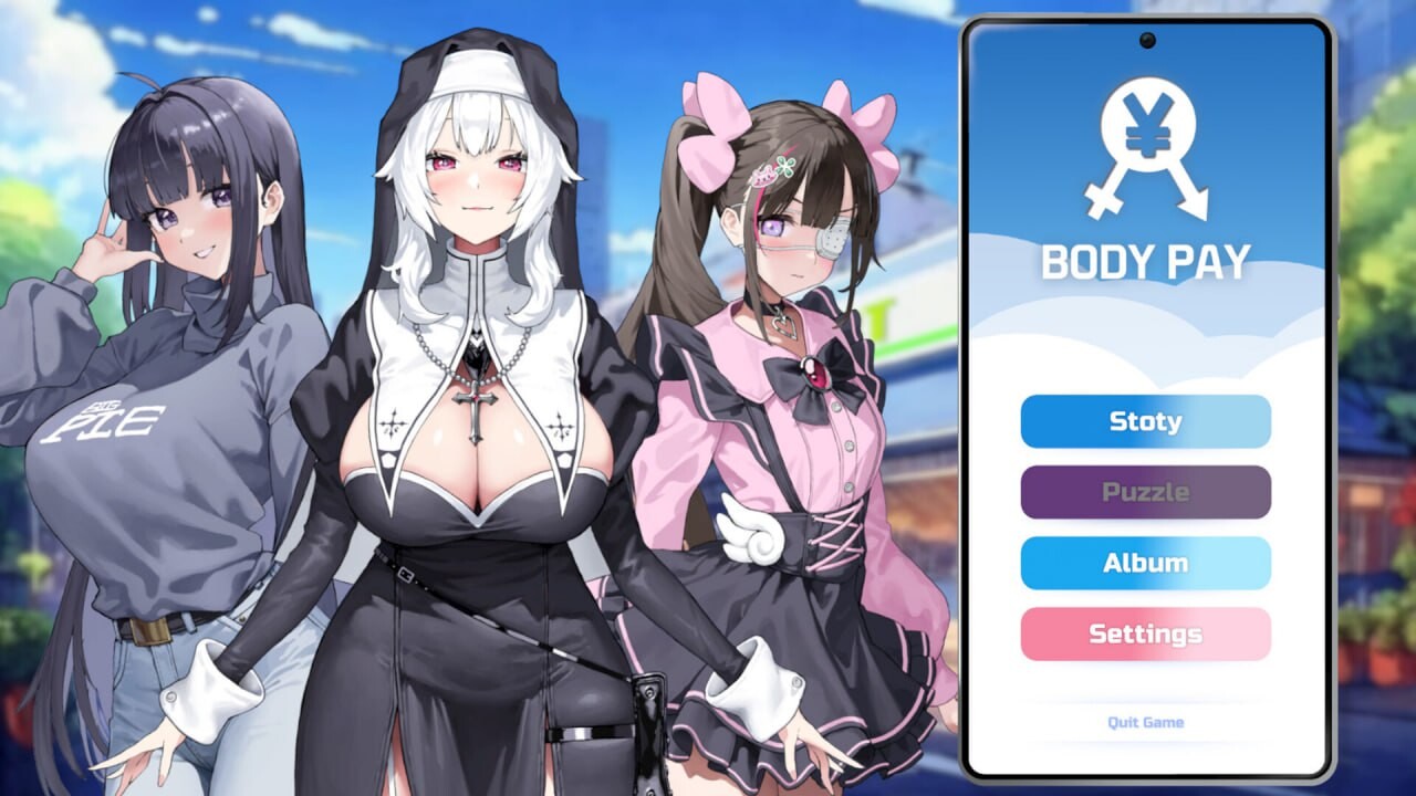 Body Pay 我的天啊！一个胸部丰满的女人正在主动引诱我！Body Pay OMG! 官方中文高清版 PC端 官中高清版 预览图