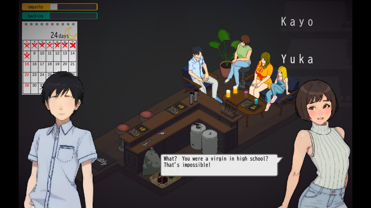 东京女大学生书呆子与学霸TokyoCollegeGirlsTheNerdQueen PC端 官中高清版 预览图
