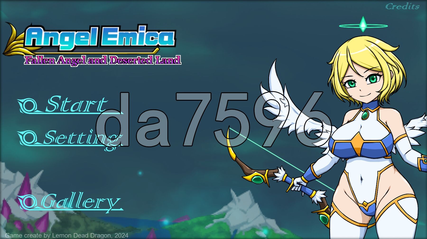 天使艾米卡-堕落的天使和荒芜的土地 Angel Emica - Fallen Angel And Deserted Land STEAM官 PC端 更新版 预览图
