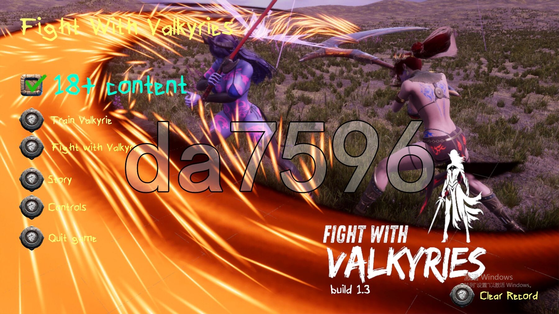 女武神的抗争 Fight With Valkyries build1.3 英文版 PC端 更新版 预览图