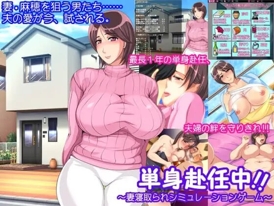 単身赴任中!!～妻情感波折的模拟游戏 単身赴任中!!～妻情感波折シミュレーションゲーム PC端 汉化完整版 预览图