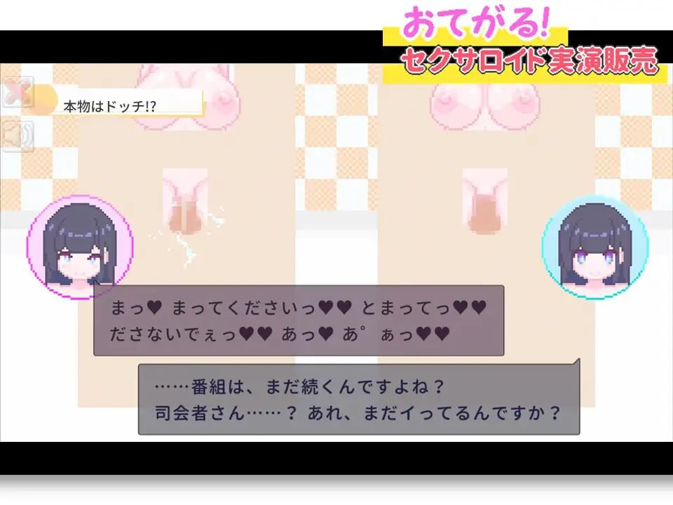 おてがるセクサロイド実演販売 PC端 日文原版 预览图