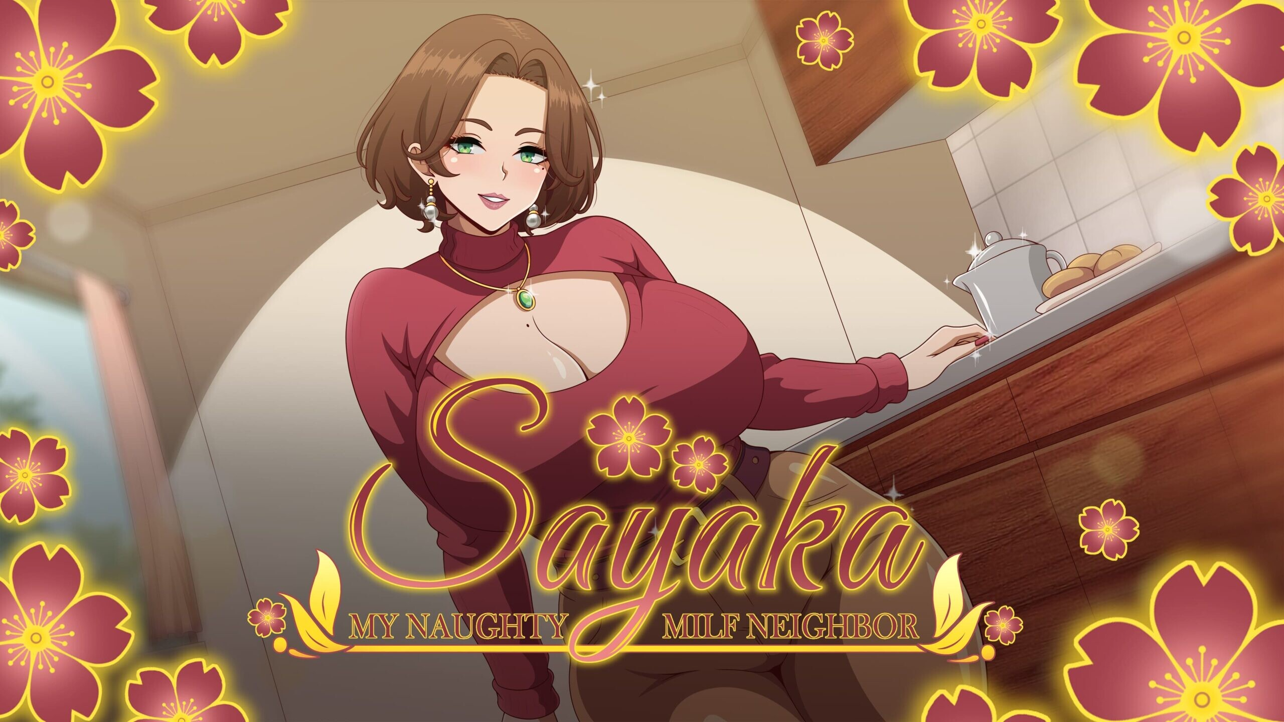 我的淘气辣妈邻居沙耶香/Sayaka My Naughty 成熟角色 Neighbor PC端 AI汉化版 预览图