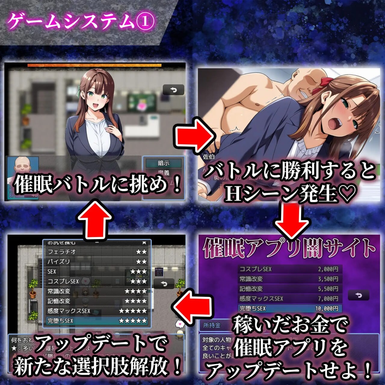 心理剧情心理剧情〜完全堕落办公室篇 心理剧情心理剧情〜完堕ちオフィス編 PC端 汉化版 预览图