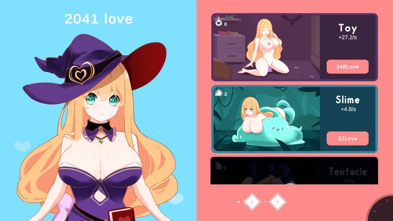 乳揺clicker！见习魔女-魅魔的试炼 乳揺れclicker!魔女見習い~魅魔の試練 PC端 官中版 预览图