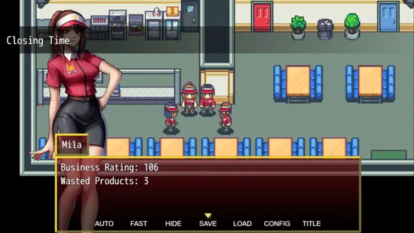 Fast Food Girlfriend PC端 AI汉化版 预览图