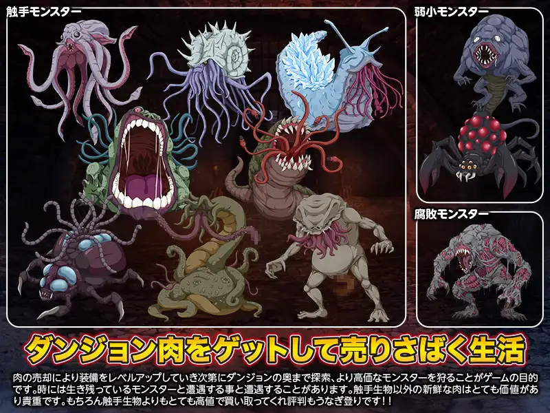 地牢肉 ダンジョン肉 内嵌AI汉化版 双端 预览图