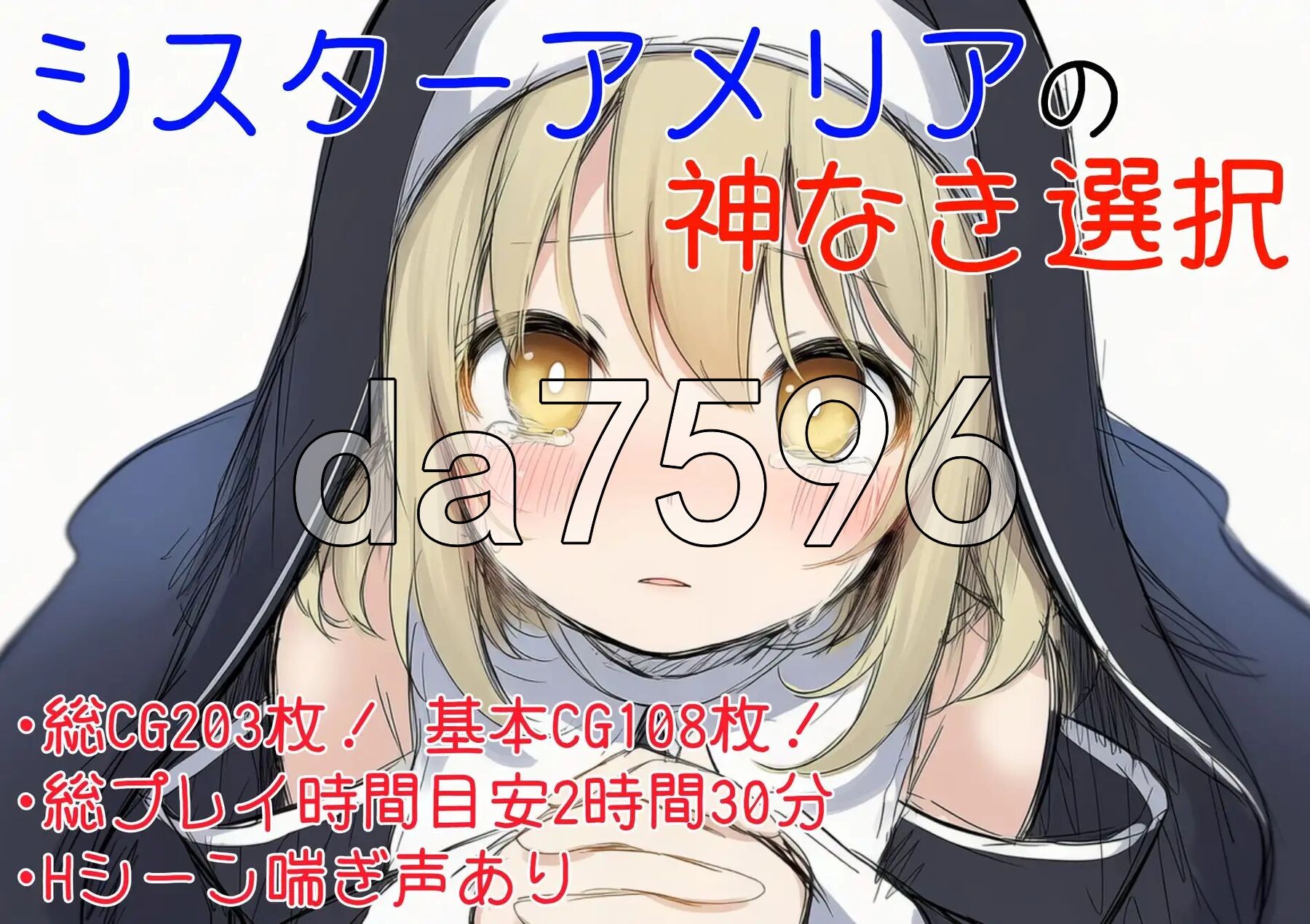 修女阿梅莉亚的无神抉择 シスターアメリアの神なき選択 内嵌AI汉化版 PC端 AI汉化更新版 预览图